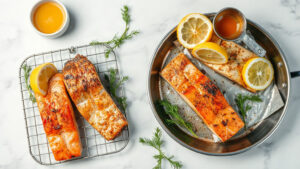 air fryer vs toaster oven for salmon fillets which one wins
