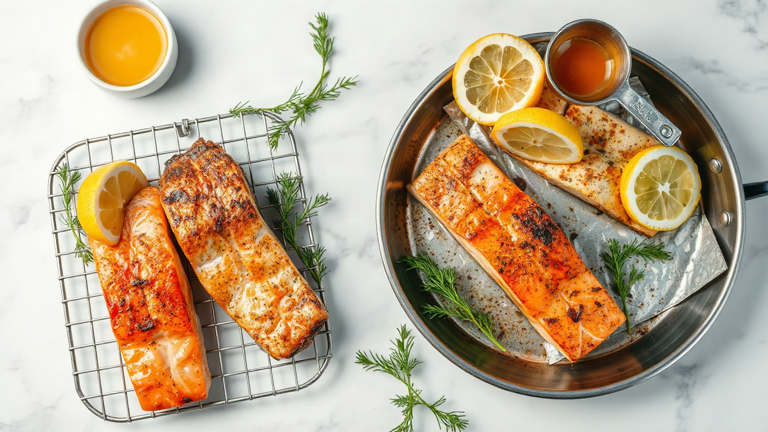 air fryer vs toaster oven for salmon fillets which one wins