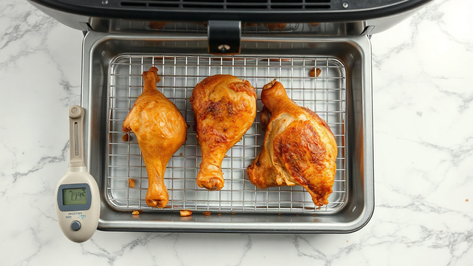 how to reheat fried chicken in toaster oven without drying it out
