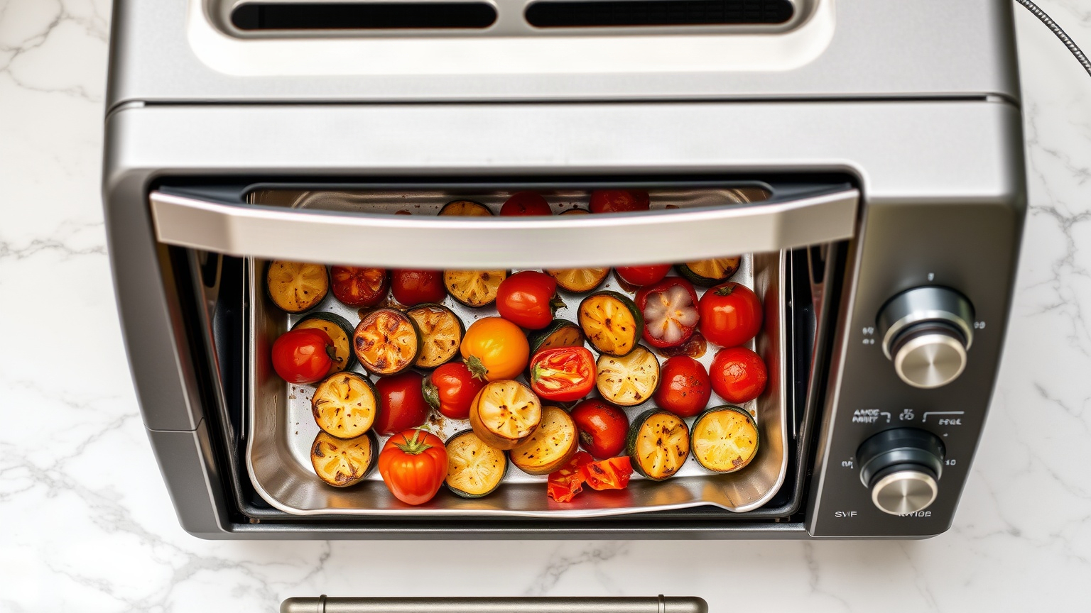how to use convection setting on toaster oven for roasting vegetables