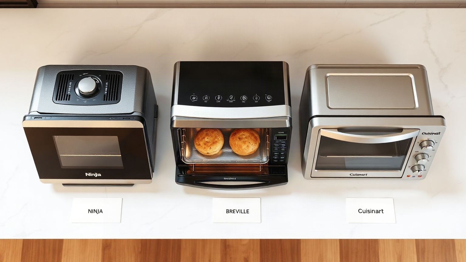 ninja vs breville vs cuisinart countertop oven which one should most people actually buy