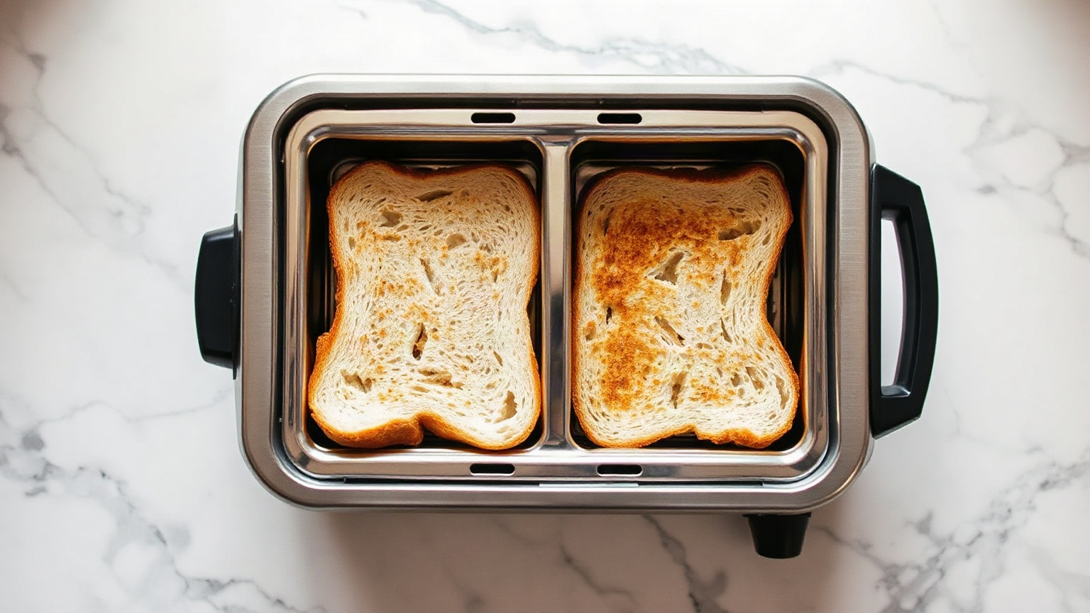 toaster not heating up on one side