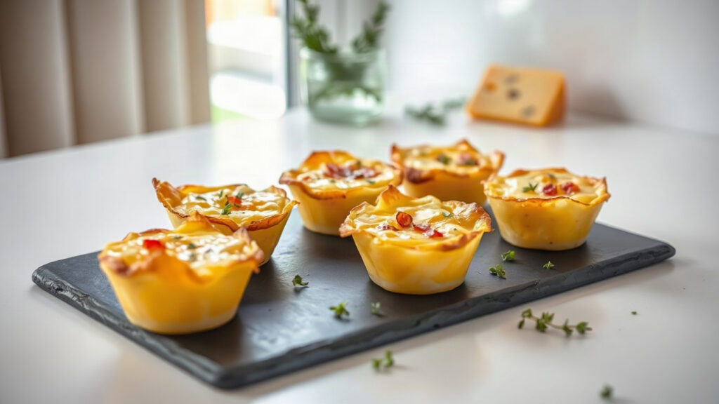 Toaster Oven Crispy Brown Butter Roasted Garlic and Gruyère Potato Gratin Cups