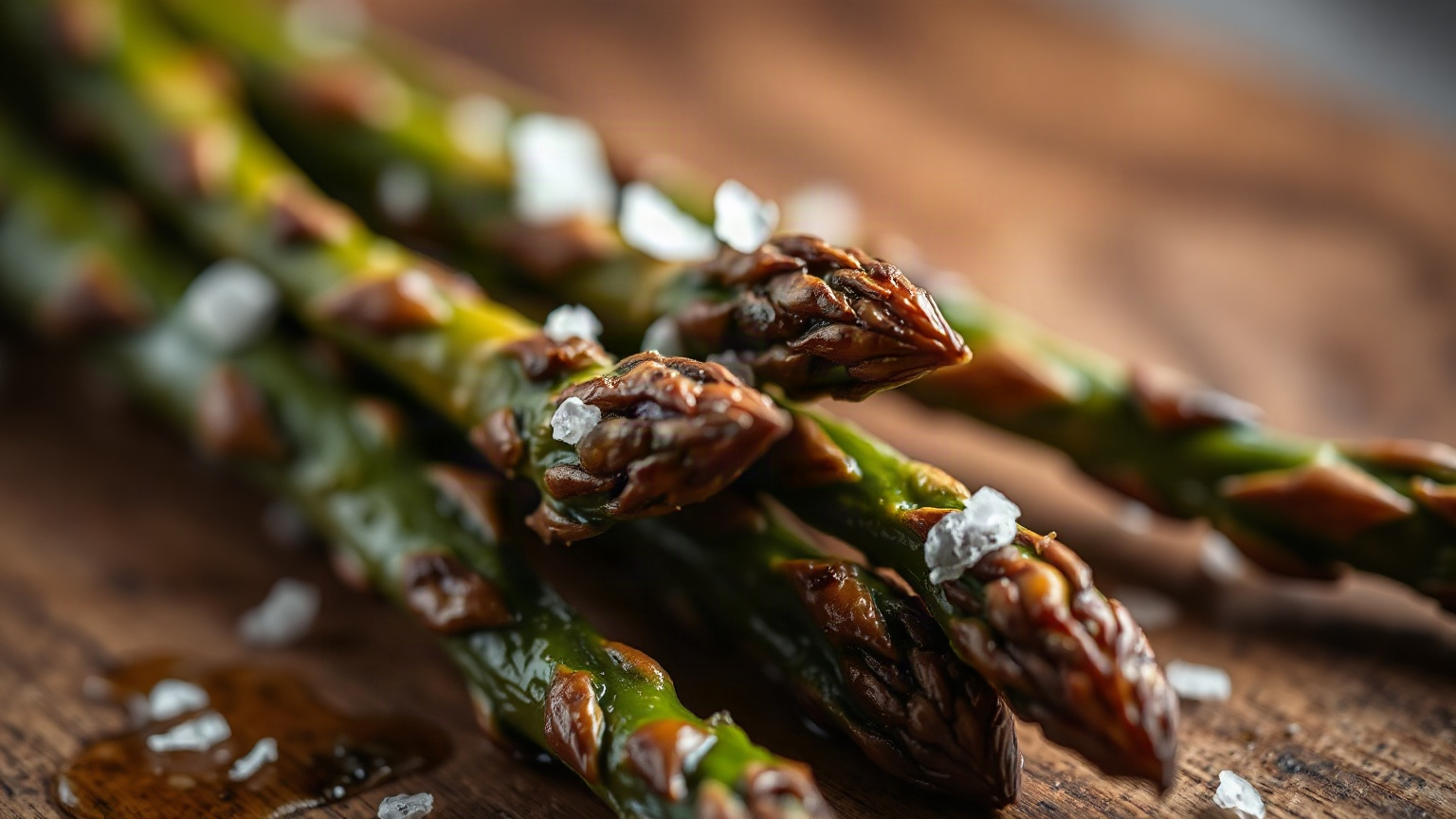 toaster oven roasted asparagus temperature and time