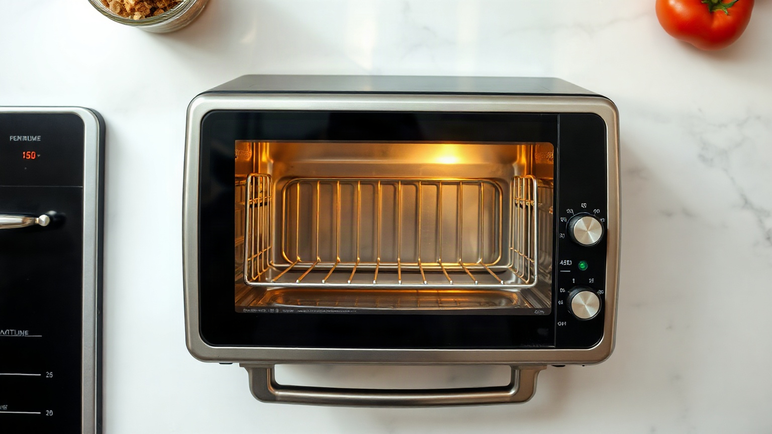what do the numbers on a toaster oven dial actually mean