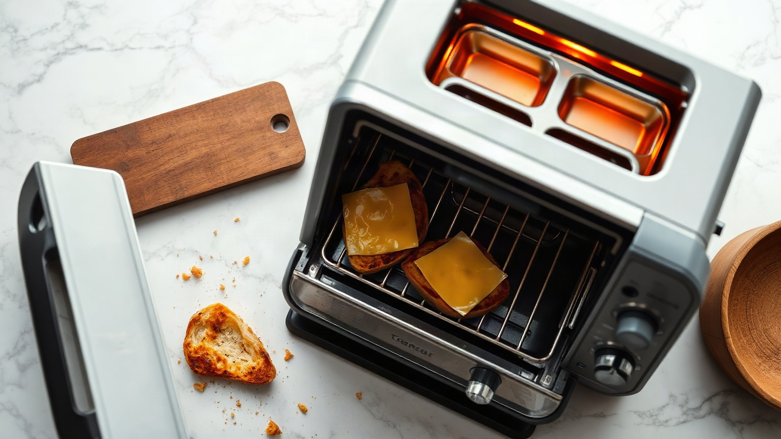 what does broil setting do in toaster oven