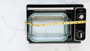 what size toaster oven do I need for a 9x13 baking dish