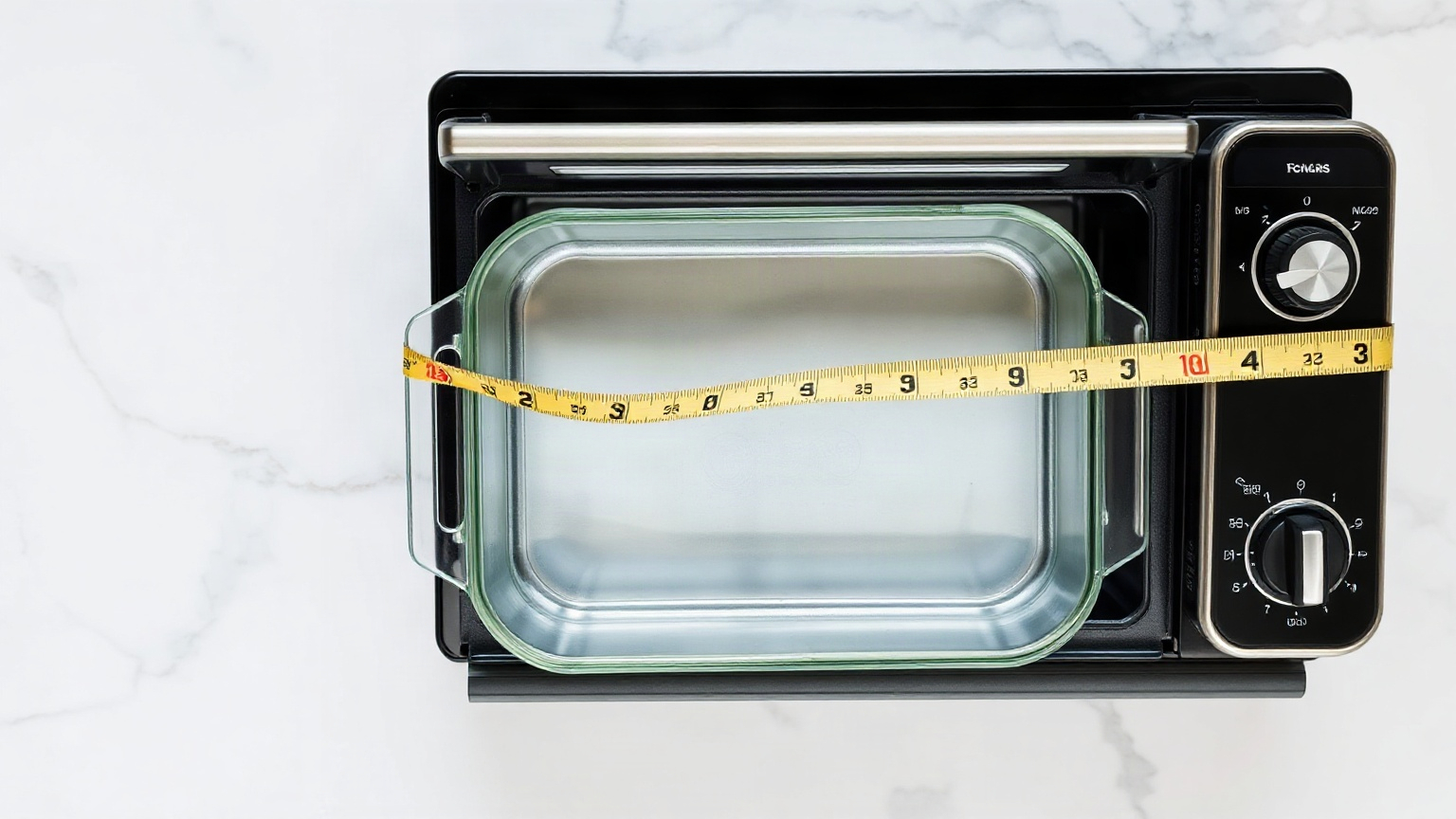 what size toaster oven do I need for a 9x13 baking dish