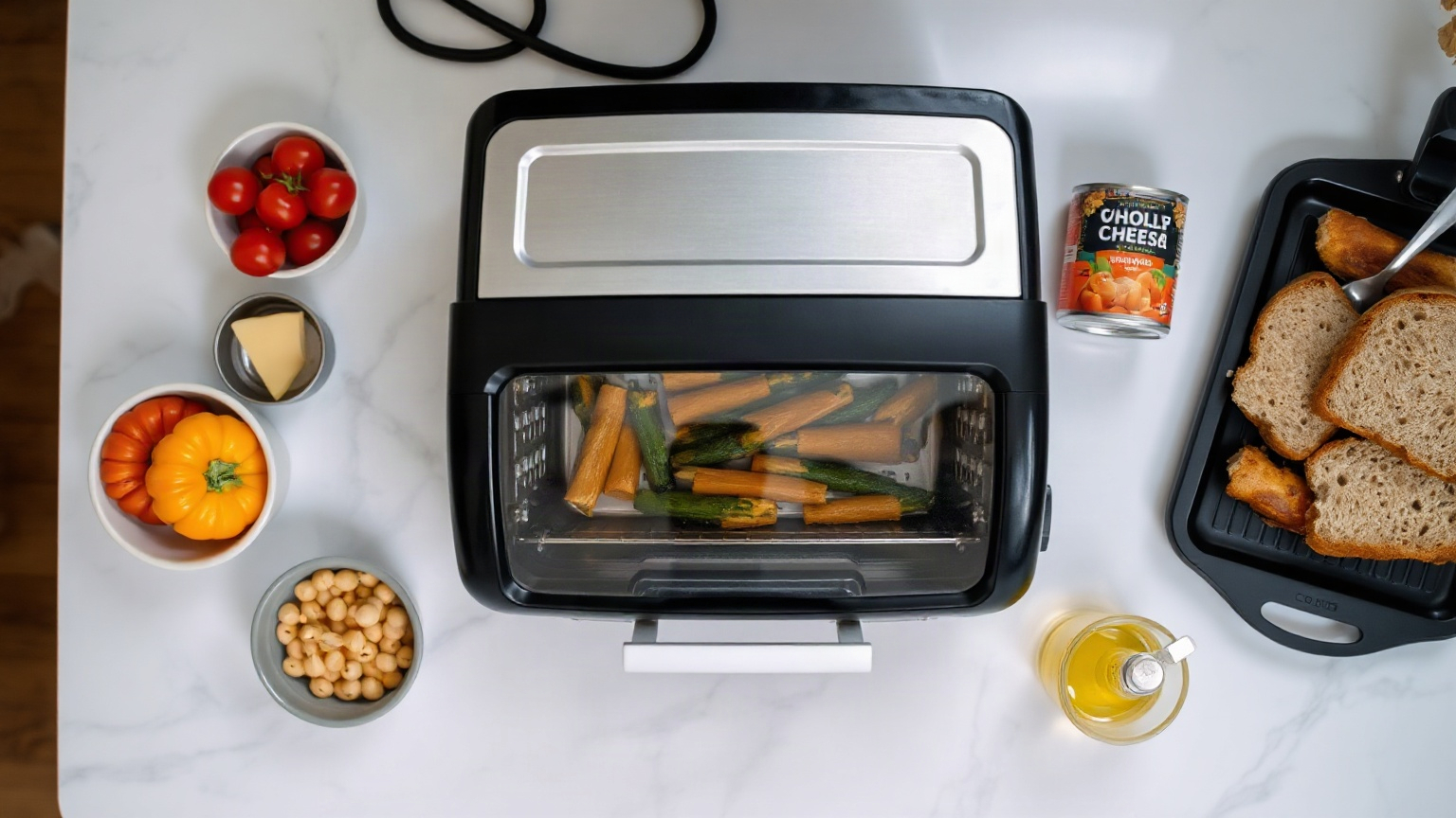 what to cook in a toaster oven in a dorm room with no microwave