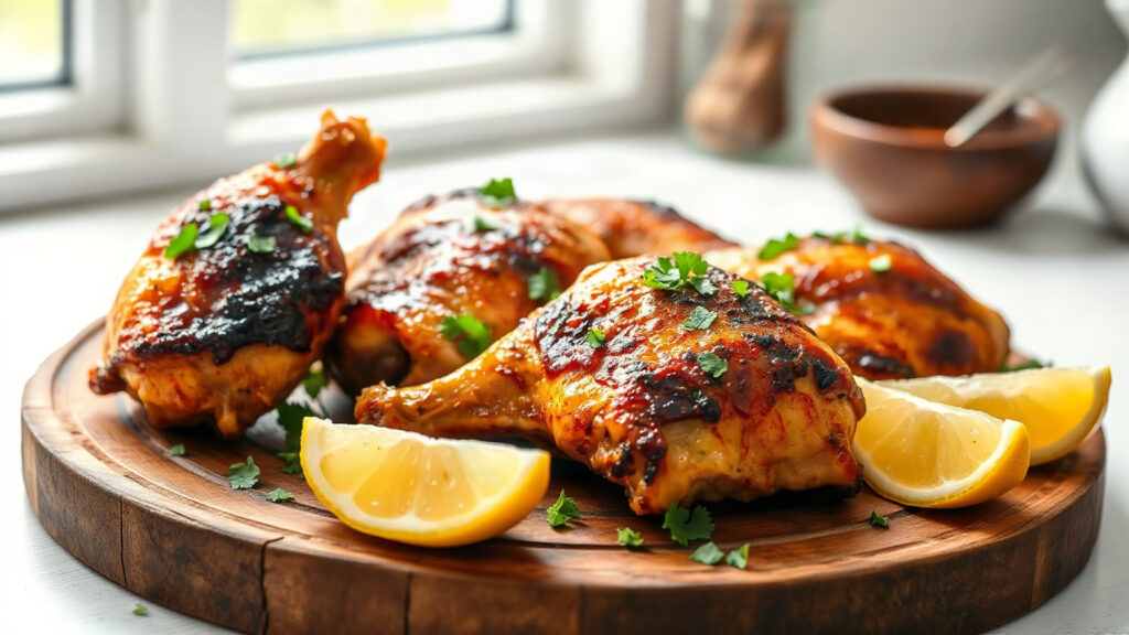 Crispy Air Fryer or Toaster Oven Chicken Thighs (Juicy Inside, Crackling Skin Outside)