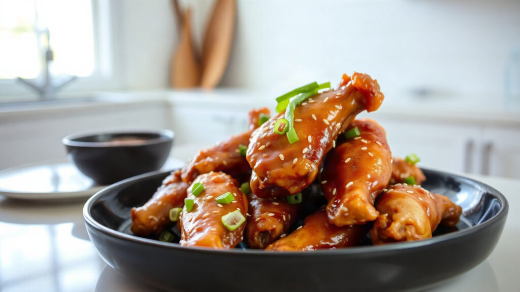Air Fryer Toaster Oven Chicken Wings (Extra Crispy, No Oil Spray Needed)