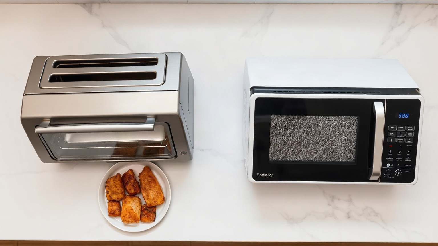 are toaster ovens safer than microwaves for everyday use