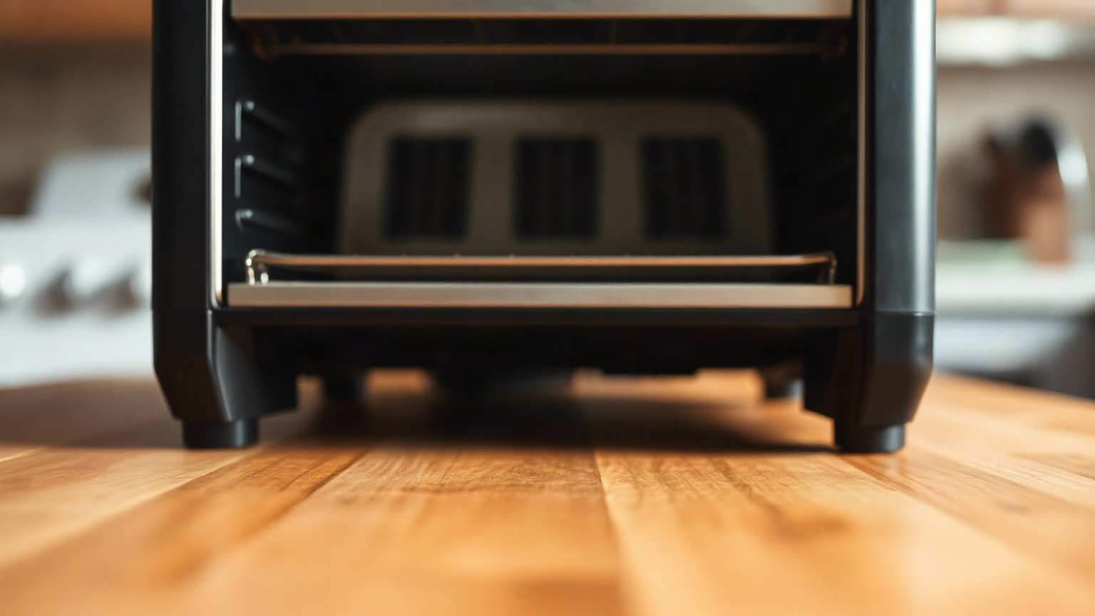 how far should a toaster oven be from the wall