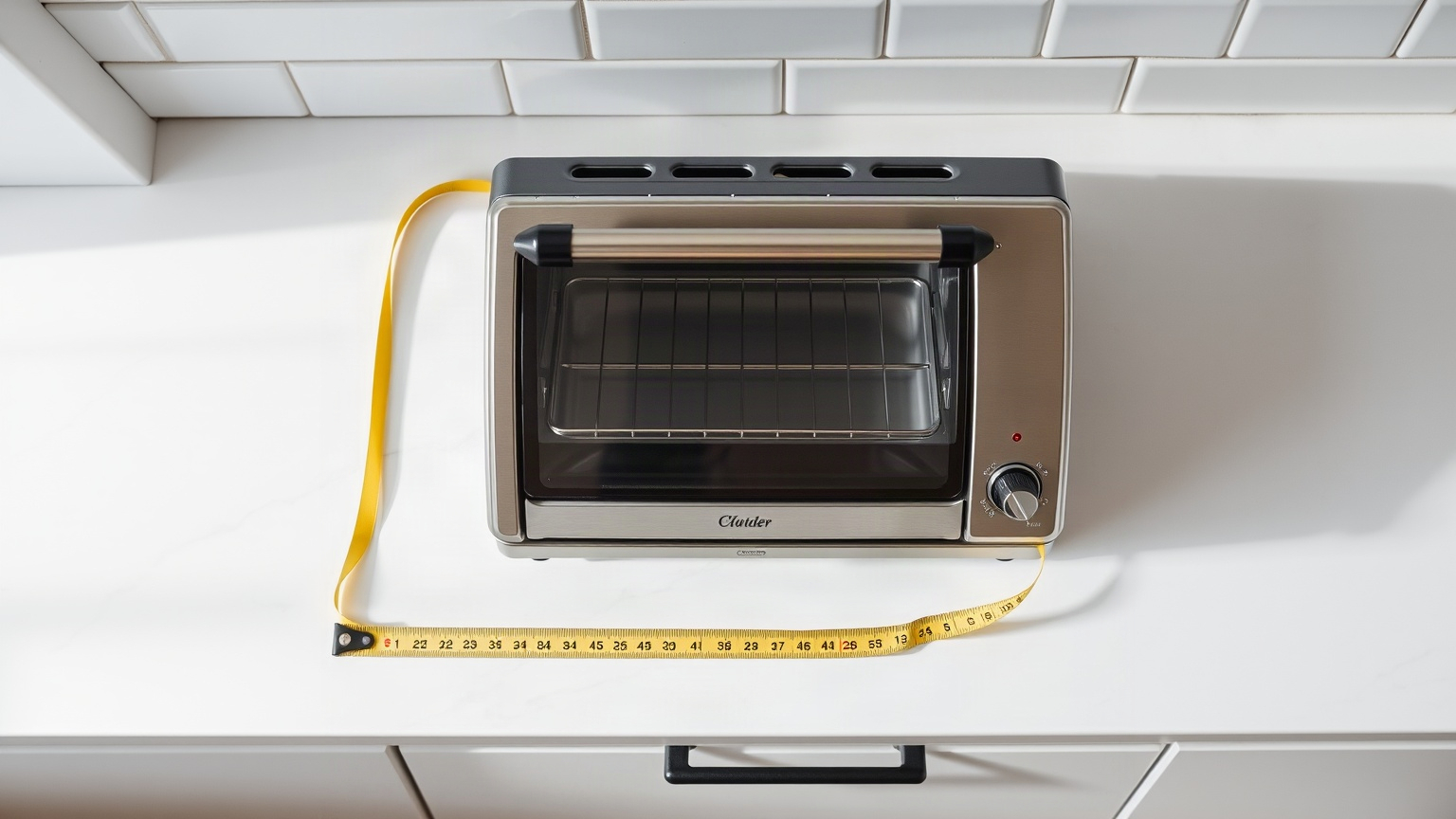 how far should a toaster oven be from the wall