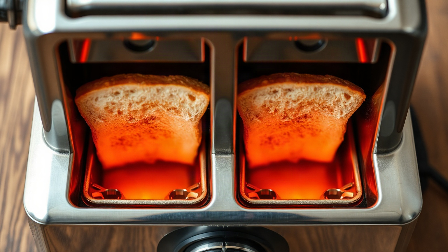 how many watts does a 2-slice toaster use compared to a 4-slice toaster