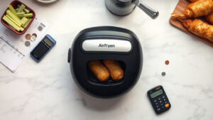 how much does it cost to run an air fryer per month