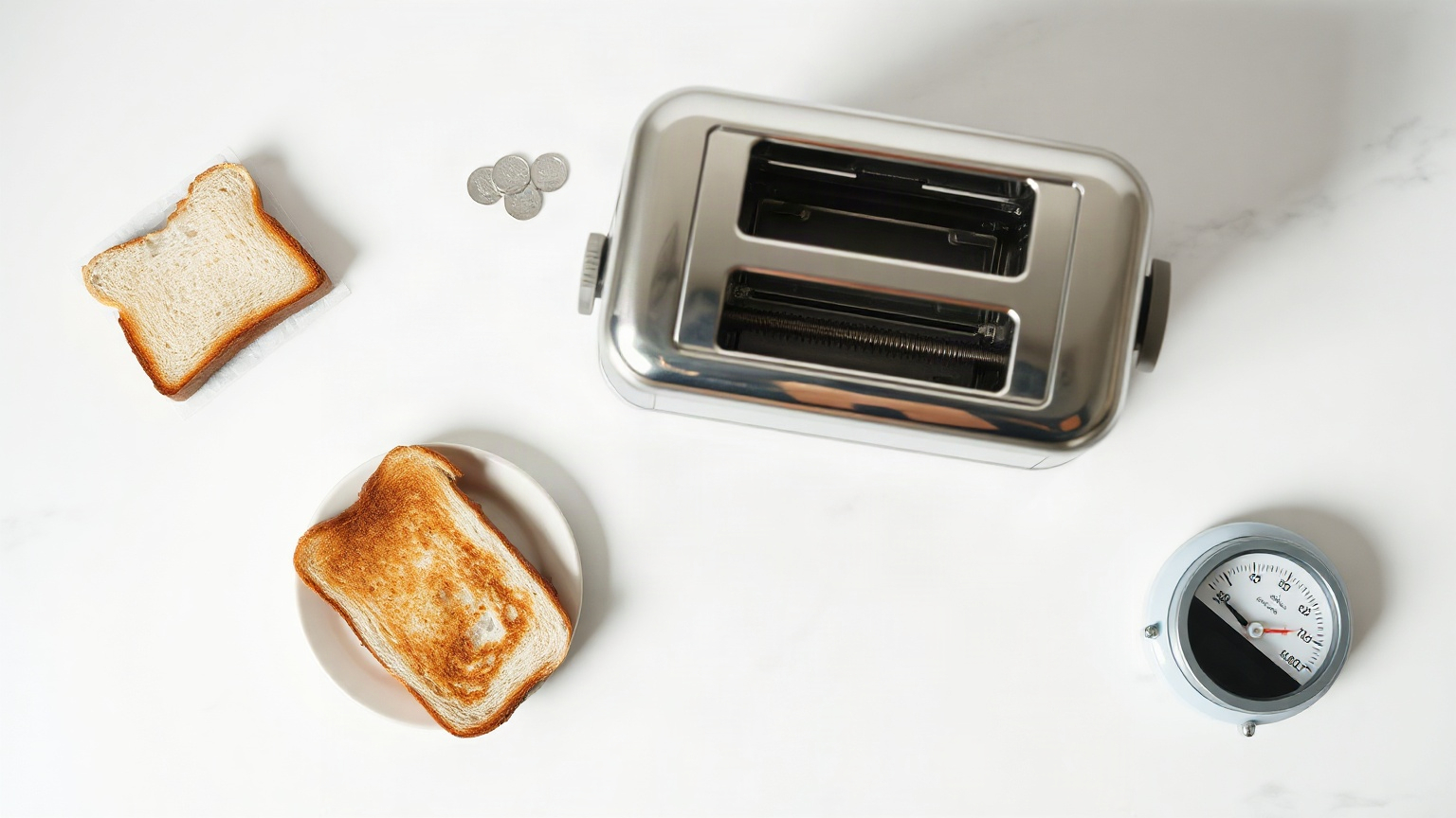 how much electricity does a toaster use per slice