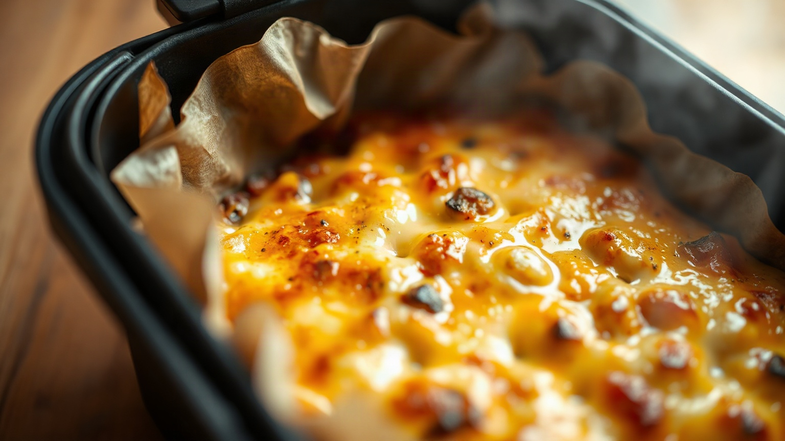 how to convert oven bake time to air fryer for frozen casseroles