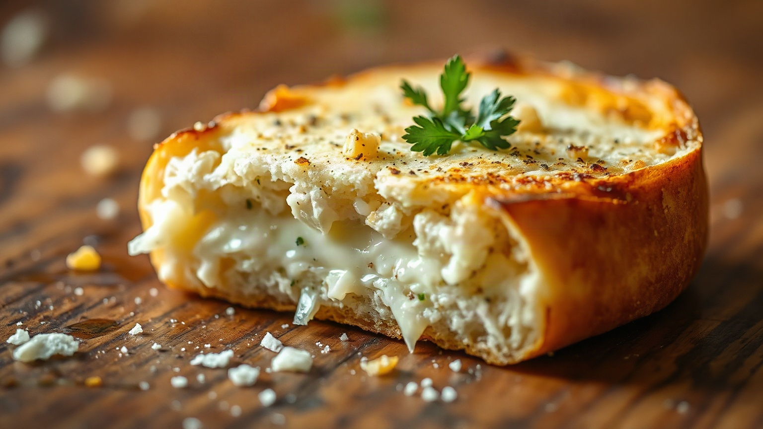 how to make garlic bread in a toaster oven