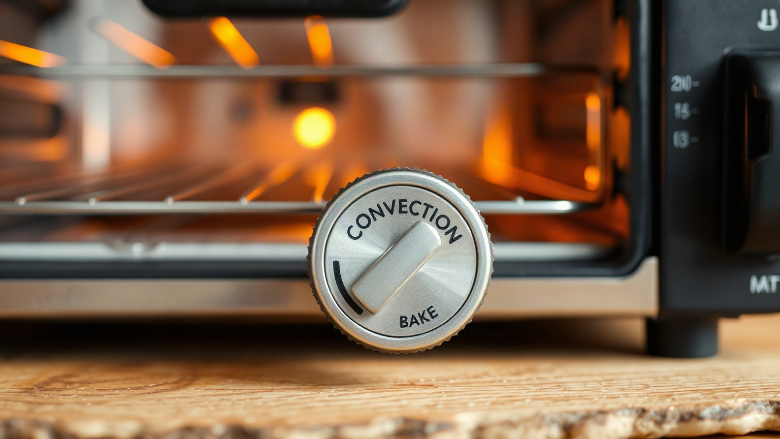 how to use convection bake setting on toaster oven
