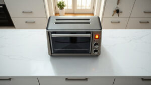 is it safe to leave a toaster oven on when you leave the house