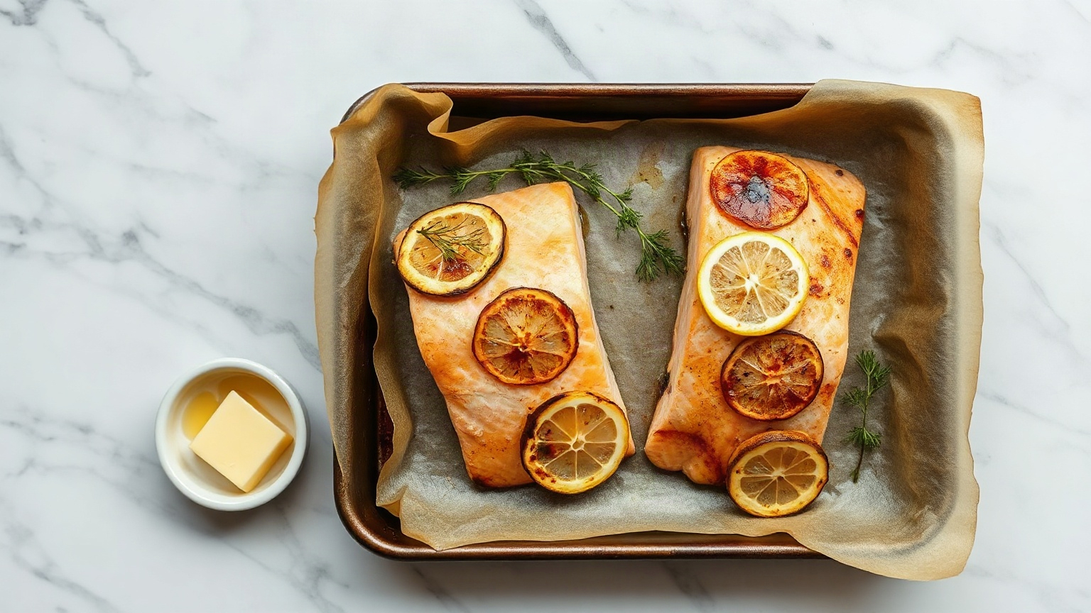 toaster oven salmon fillet temperature and time