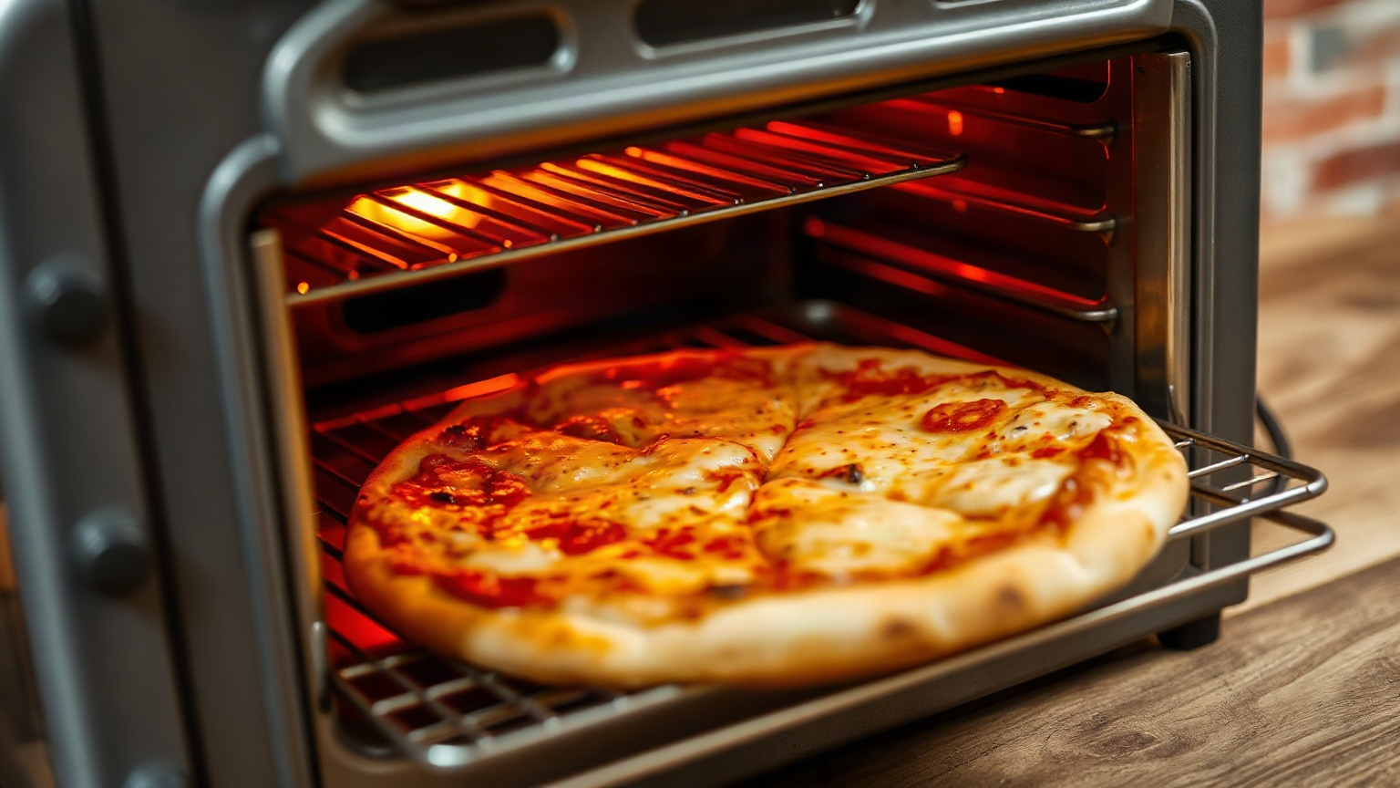 what wattage toaster oven do I need for a 12 inch pizza
